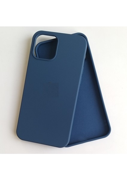 İphone 12 Promax İle Uyumlu Lansman İçi Kadife Esnek Silikon Lansman Kılıf