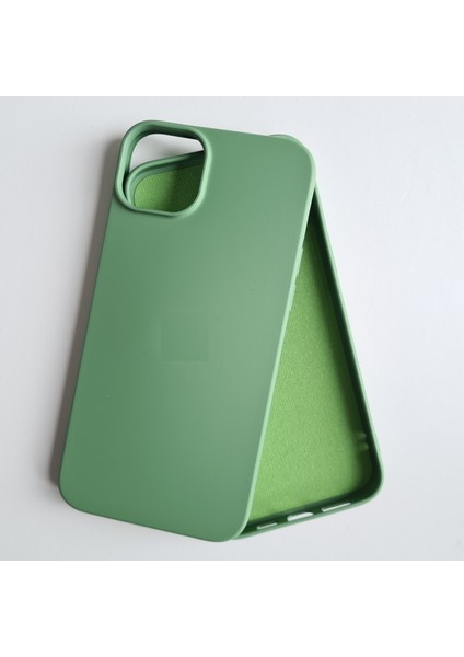 Apple iPhone 14 Plus (6.7) Uyumlu Lansman Içi Kadife Silikon Kılıf