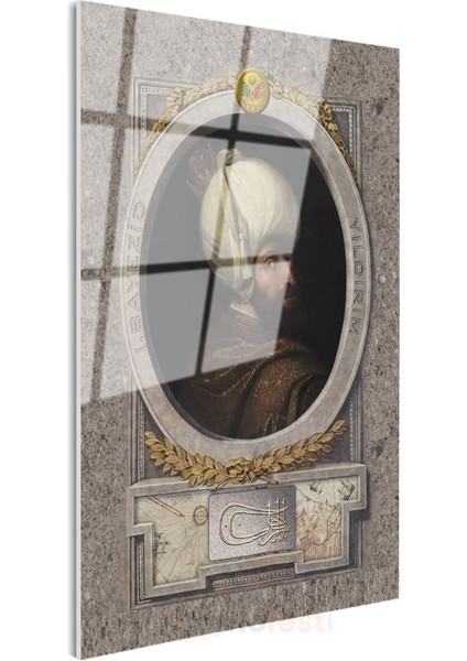 Osmanlı Padişahları - Sultan I. Murad Han Cam Tablo modelleri