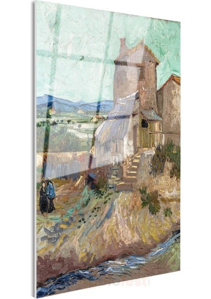 Vincent Van Gogh - Eski Değirmen Cam Tablo modelleri