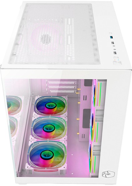 GTA-VI X32 White Pro ✔ Ryzen 7 5700X 32GB Ram 1TB M.2 Nvme SSD 8GB GDDR7 RTX5060 Ekran Kartı Premium Oyuncu Bilgisayarı modelleri