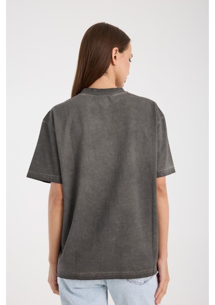 %100 Pamuk Kadın Oversize T-Shirt Şık ve Rahat Giyim fiyatları