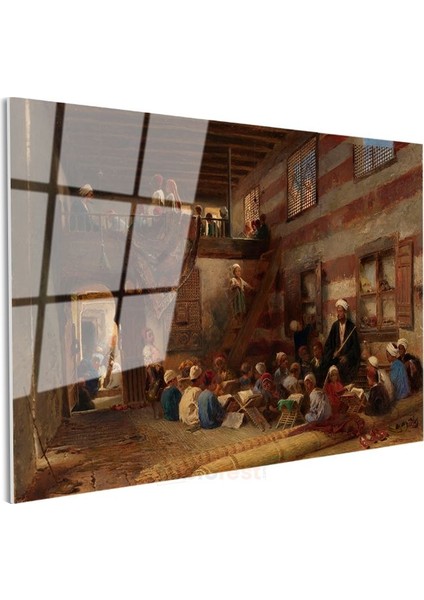 Osman Hamdi Bey - Kuran Dersi Cam Tablo modelleri