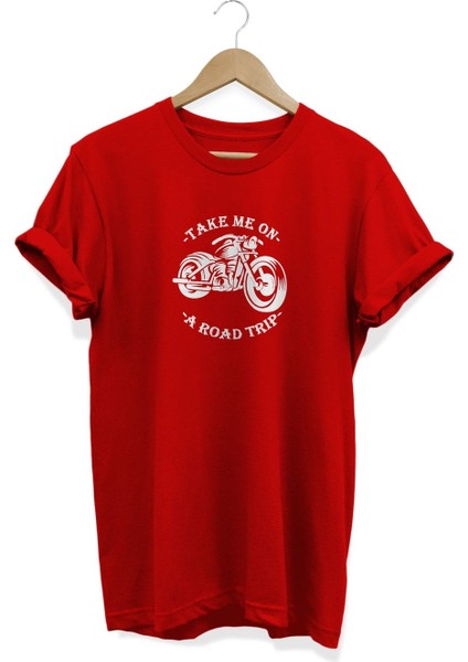 Take Me On Baskılı T-Shirt
