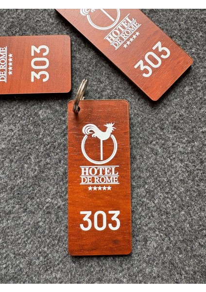 10 Adet Anahtarlık, Otel, Pansiyon, Yurt, Butik Otel, Bungalov Otel