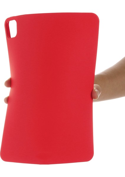 iPad Pro 13(2024)KILIF Sıvı Silikon Çizilmeye Dayanıklı Tablet Kılıfı-Kırmızı (Yurt Dışından) indirimleri