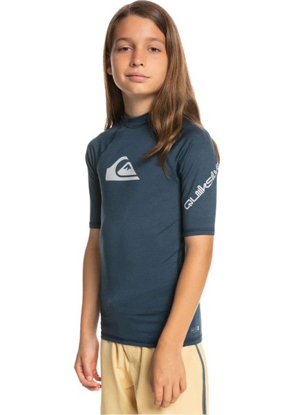 All Time Uv Korumalı Kısa Kollu Çocuk Mayosu EQBWR03212-NAVY fiyatları