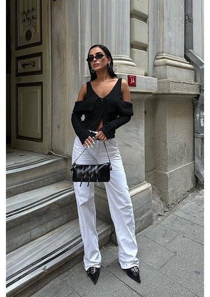 Cynthia Cut Out Triko Hırka 5116-23