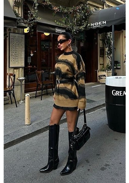 Geçiş Detaylı Şardonlu Kazak 1346