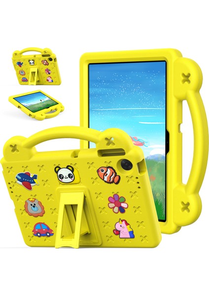 Lenovo Tab TB311FU Kılıfı Çocuklar Eva Tablet Kılıfı-Sarı (Yurt Dışından)