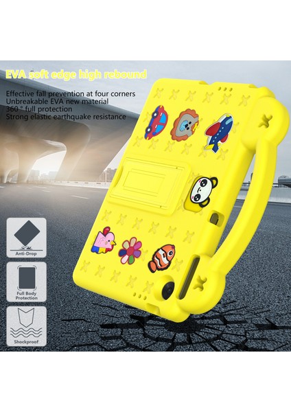 Lenovo Tab TB311FU Kılıfı Çocuklar Eva Tablet Kılıfı-Sarı (Yurt Dışından) fırsatları