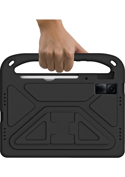 Xiaomi Redmi Pad Için Düşmeye Dayanıklı Eva Tablet Kılıfı Katlanabilir Ayaklık Taşınabilir El Tutma Koruyucu Kılıf-Siyah (Yurt Dışından) fırsatları
