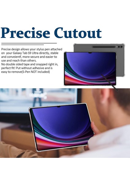 Samsung Galaxy Tab S10 Fe/s9 Fe Kılıf Tpu Kapak Hd Şeffaf Düşme Korumalı Tablet Kabuğu (Yurt Dışından) fırsatları