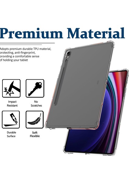 Samsung Galaxy Tab S10 Fe/s9 Fe Kılıf Tpu Kapak Hd Şeffaf Düşme Korumalı Tablet Kabuğu (Yurt Dışından) indirimleri