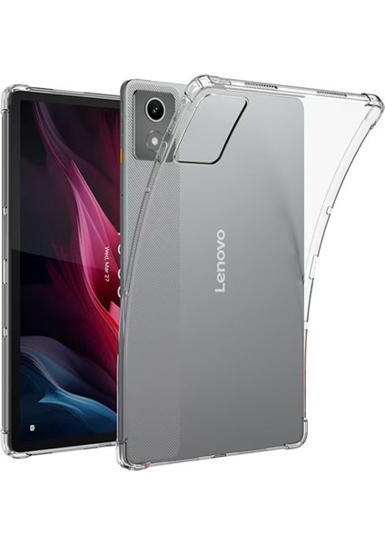 Lenovo Tab K11 Plus Kılıfı Dört Köşe Darbeye Dayanıklı Şeffaf Tablet Tpu Kılıfı (Yurt Dışından)