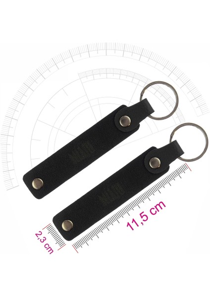 Butik Oteller Için Müşteri Promosyonu, 16'lı Set, Marka Yazılabilen Anahtarlık, Pudra & Sütlü Kahve