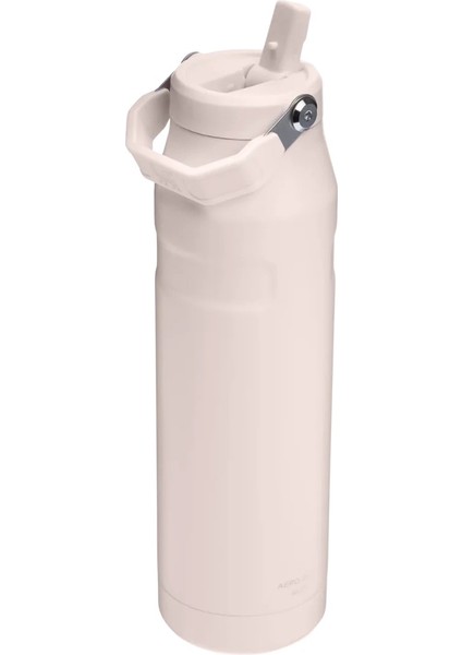 The Iceflow Bottle Flip Straw 2.0 1.06 L - (36OZ) Rose Quartz