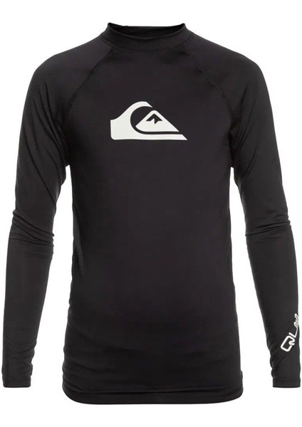 All Time Uv Korumalı Uzun Kollu Çocuk Mayosu EQBWR03213-BLACK