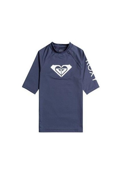 Wholehearted Uv Korumalı Kısa Kollu Çocuk Mayosu ERGWR03283-NAVY