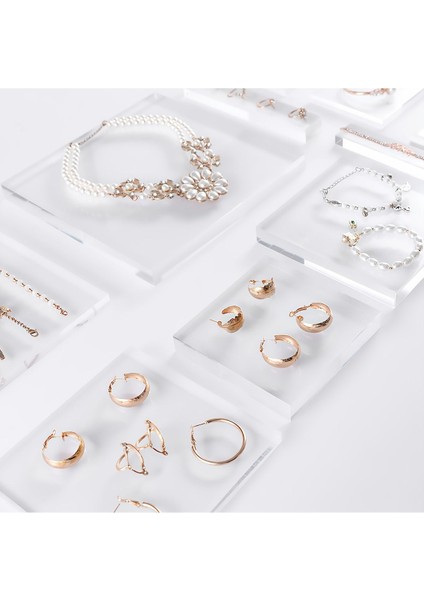 Şeffaf Akrilik Takı Sunum Standı, Şık ve Kullanışlı Tasarım