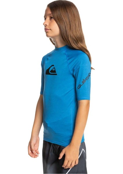 All Time Uv Korumalı Kısa Kollu Çocuk Mayosu EQBWR03212-BLUE modelleri