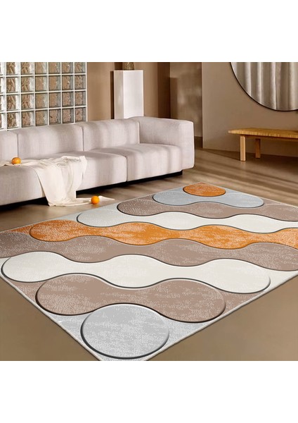 Dekoratif Özel Tasarım Modern Yıkanabilir Ince Kaymaz Taban Trend Oda Halısı modelleri
