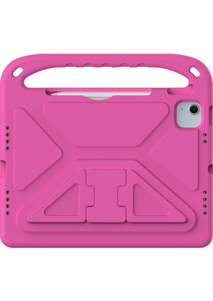 iPad Air 11(2025)/(2024)/PRO 11(2024)KILIF El Tutacağı Destek Standı Tablet Eva Kılıfı-Gül (Yurt Dışından) fiyatları