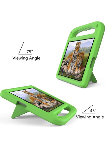 Xiaomi Mi Pad 4 Plus (10.1") Için Kickstandlı Saplı Tasarım Eva Tablet Kılıfı - Yeşil (Yurt Dışından) fırsatları