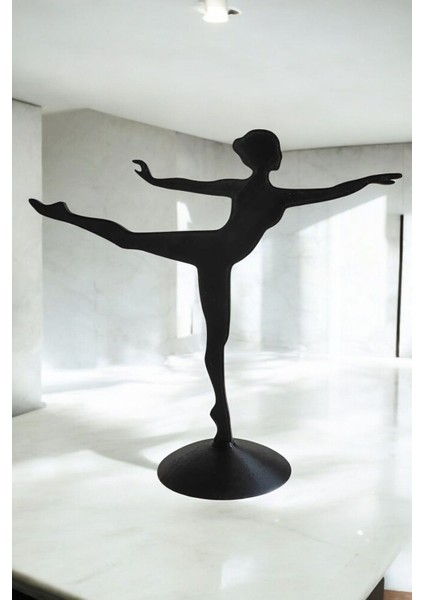 Siyah Dekoratif Balerin Tasarımlı Takı Düzenleyici, Yüzük, Küpe, Kolye Askısı fiyatları