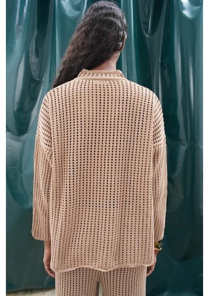 Moon Salaş Kroşe Pantolon Takım 9880