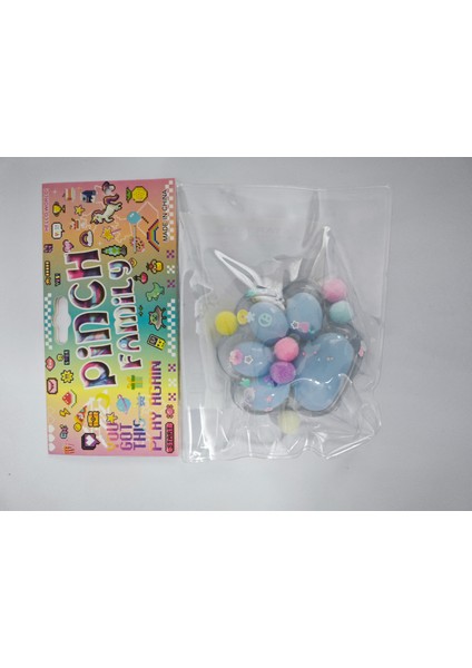 Kedi Patisi Squishy Oyuncağı Sukuşi (7,5x6,5cm)