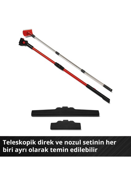 Akülü Cam Temizleme Makinesi BRILLIANTO Power X-Change (18V, 28 cm emici başlık, iz bırakmadan temizlik, mikrofiber bezli sprey şişe dahil, akü dahil değildir) - 3437100 fırsatları