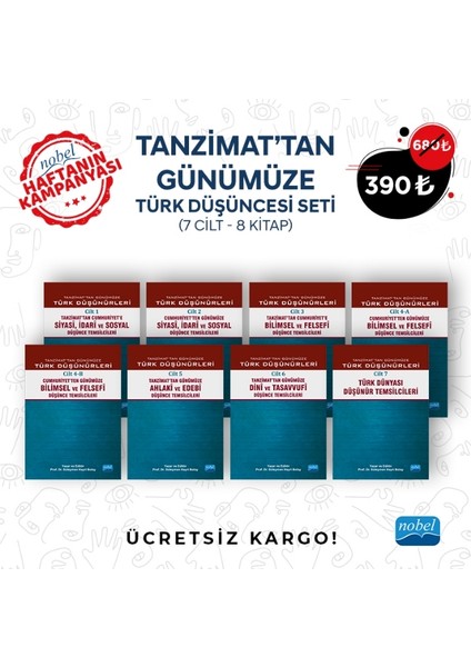Tanzimat’tan Günümüze Türk Düşüncesi (7 Cilt - 8 Kitap)