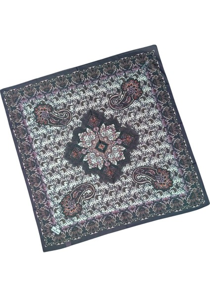 Prime Pamuk Etnik Desenli Eşarp 90X90 cm