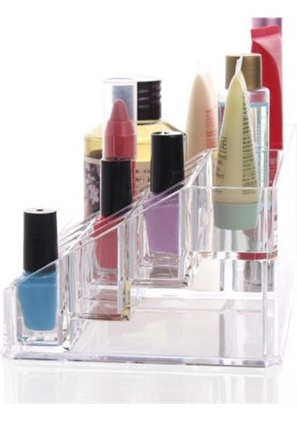 16 Bölmeli Şeffaf Akrilik Makyaj Malzeme Düzenleyici, Organizer fırsatları
