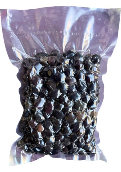 Gemlik Yağlı Sele Siyah Zeytin Vakum 1 kg
