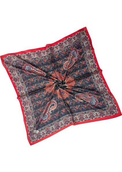 Prime Pamuk Etnik Desenli Eşarp 90X90 cm