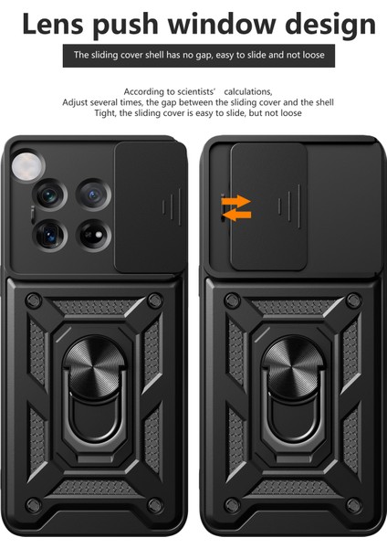 Oneplus 12 5g Çizilmez Telefon Kabuğu Pc + Lens Koruyuculu Tpu Telefon Kılıfı + Destek Ayağı - Altın (Yurt Dışından) fiyatları