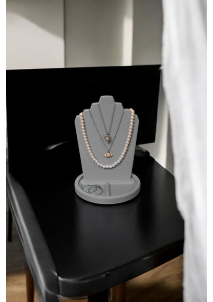 Gri Takı Organizer, Şık ve Fonksiyonel Süsleme ve Saklama Çözümü fiyatları