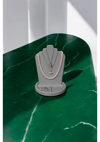 Gri Takı Organizer, Şık ve Fonksiyonel Süsleme ve Saklama Çözümü modelleri