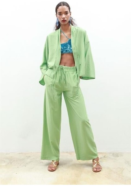 Blanca Plazzo Pantolon Takım 9852