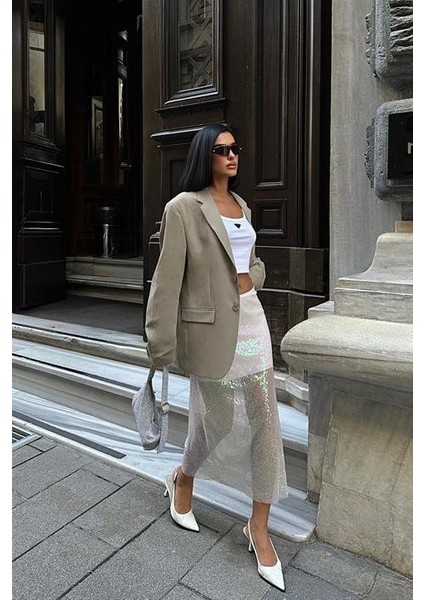 Pulpayet Midi Etek 4017-08