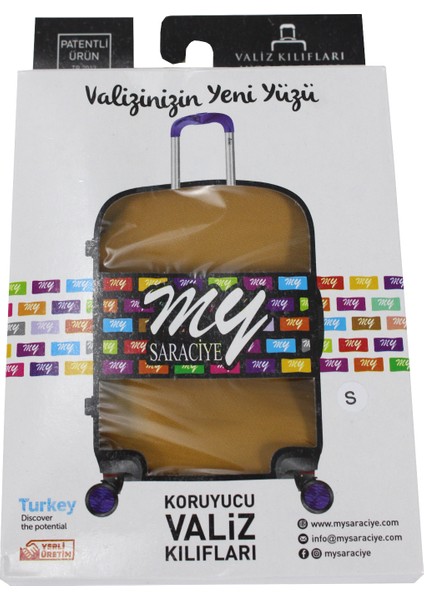 (MY#132 Atlar) Valizler Için Kılıf Seti (Kabin Orta ve büyük) fırsatları