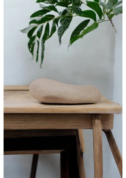 Elite Büyük Stoneware Seramik Palo Santo Tabağı 1 Adet