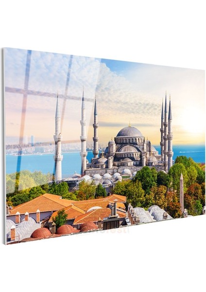 Sultanahmet Camii - Istanbul'un Mavi Incisi Cam Tablo modelleri