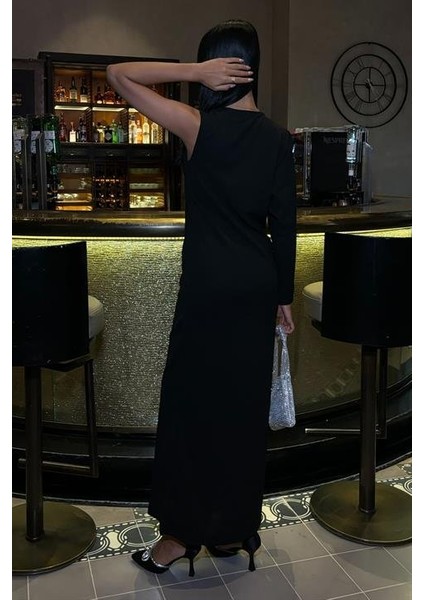 Aethra Tek Kol Uzun Elbise 2693-8 fırsatları