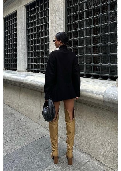 Nakış Detaylı Triko Kazak 1340