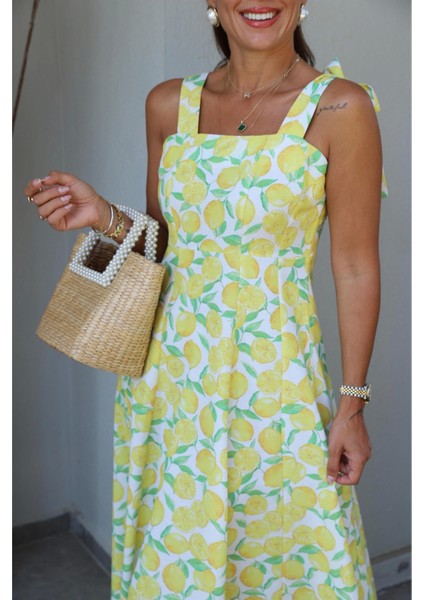 Limon Desen Elbise