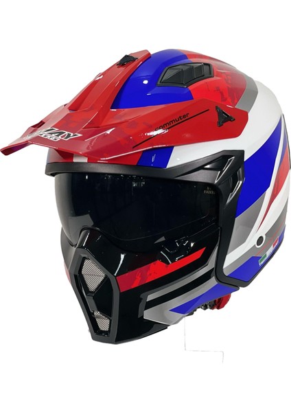 Sw X1 Seul Track Çene Çıkarılır Moduler Kask