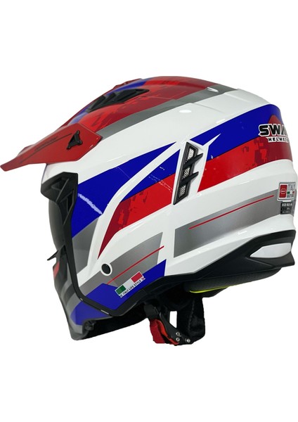 Sw X1 Seul Track Çene Çıkarılır Moduler Kask